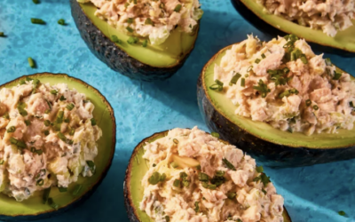 Salmon-Stuffed Avocados